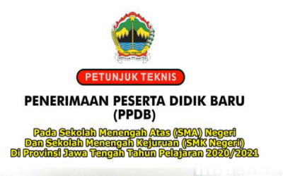PERUBAHAN JUKNIS PPDB 2020
