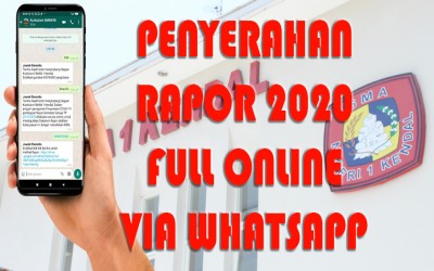 PENERIMAAN RAPOR TAHUN PELAJARAN 2019-2020