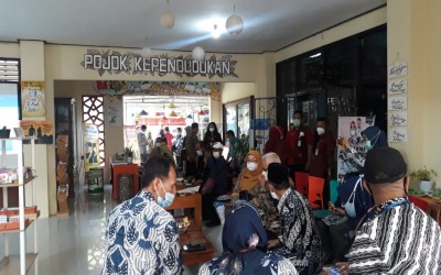 KUNJUNGAN DINAS DALDUK KABUPATEN BLORA